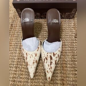 Brand New Jeffrey Campbell Robyn Mules in size 8.5
